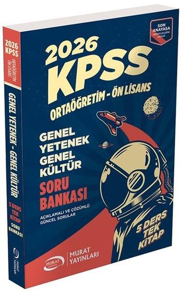 KolektifKPSS Soru Bankasi KitaplariKPSS Ortaöğretim - Önlisans 5 Ders Tek Kitap Soru Bankası