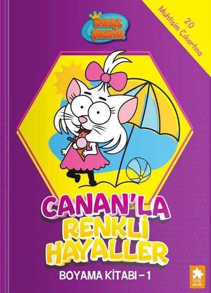 KolektifBoyama KitaplarıKral Şakir - Cananla Renkli Hayaller Boyama Kitabı 1