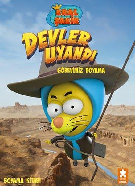 KolektifEgitim Etkinlik KitaplariKral Şakir Devler Uyandı - Görevimiz Boyama - Boyama Kitabı