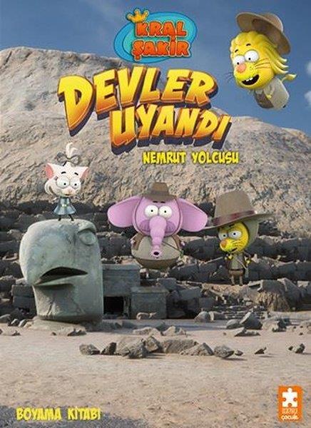 KolektifEgitim Etkinlik KitaplariKral Şakir Devler Uyandı - Nemrut Yolcusu - Boyama Kitabı