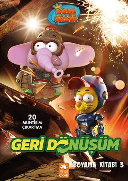 KolektifEgitim Etkinlik KitaplariKral Şakir Geri Dönüşüm Boyama Kitabı - 3