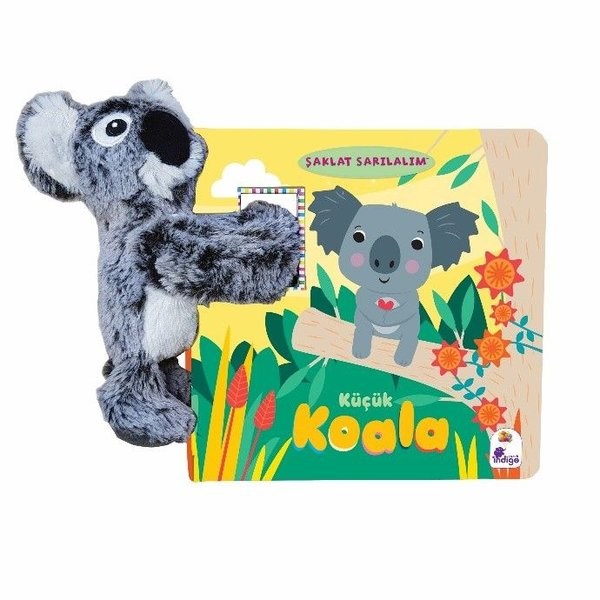 JJ LachowichEgitim Etkinlik KitaplariKüçük Koala - Şaklat Sarılalım (Oyuncaklı Kitap)