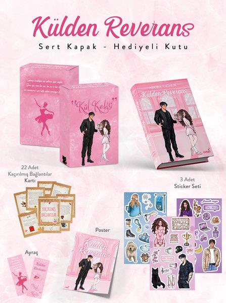Adora YağmurLiebesromaneKülden Reverans Seti - Hediyeli Kutulu