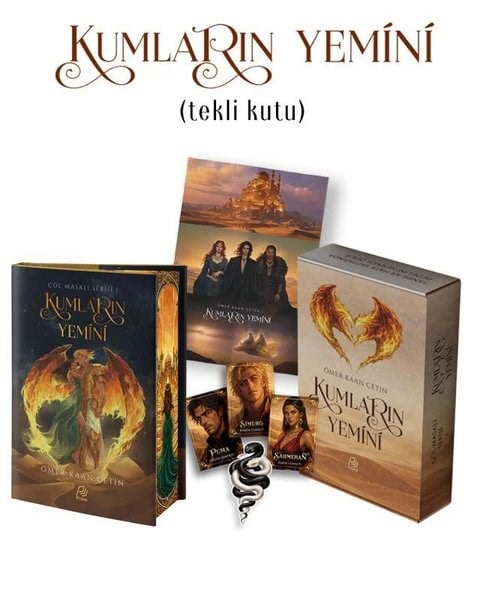 Ömer Kaan ÇetinFantasy und RomaneKumların Yemini - Çöl Masalı - Yan Boyamalı - Kutulu