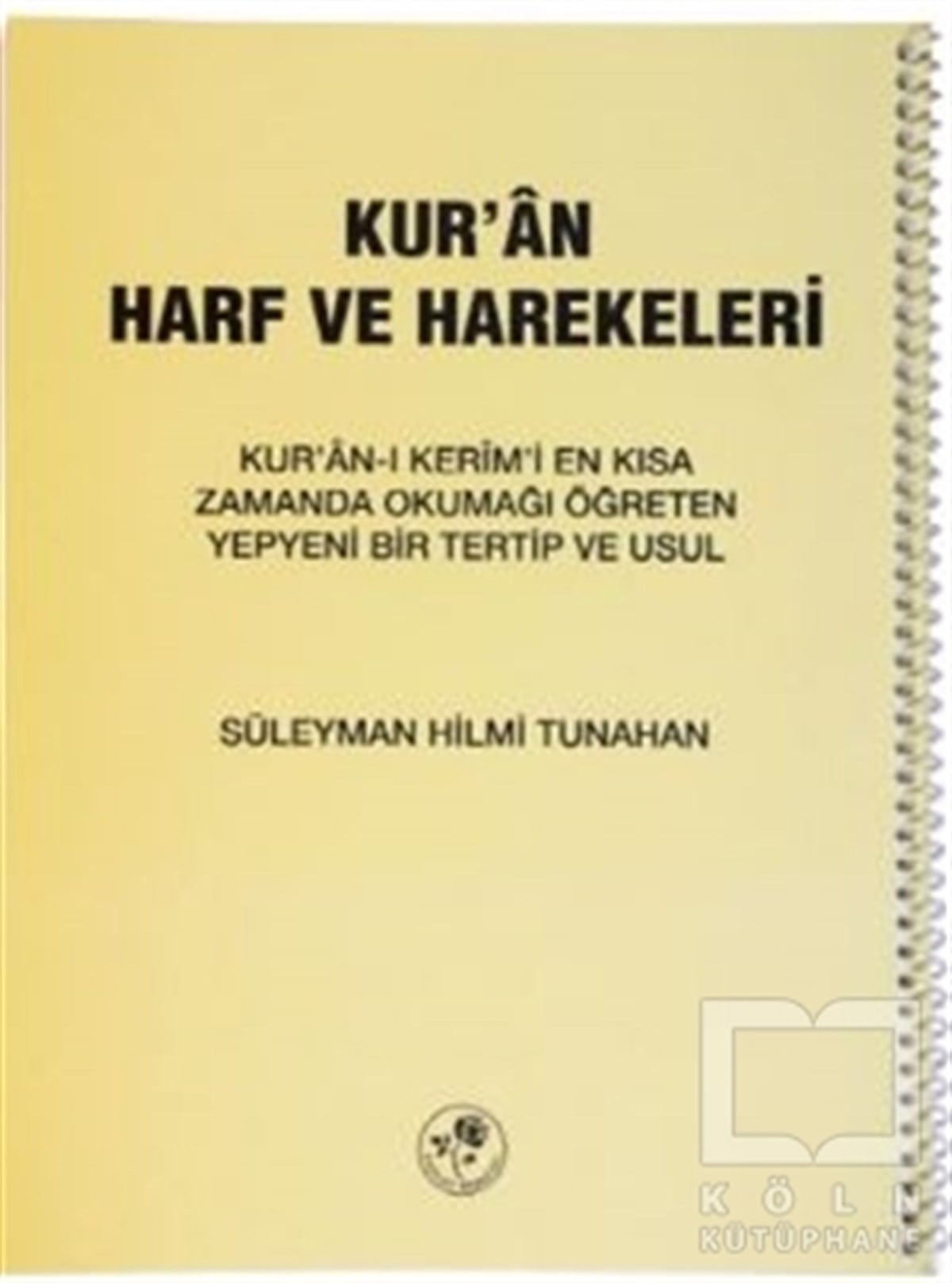 Kur’an Harf ve Harekeleri (Spiralli Küçük)