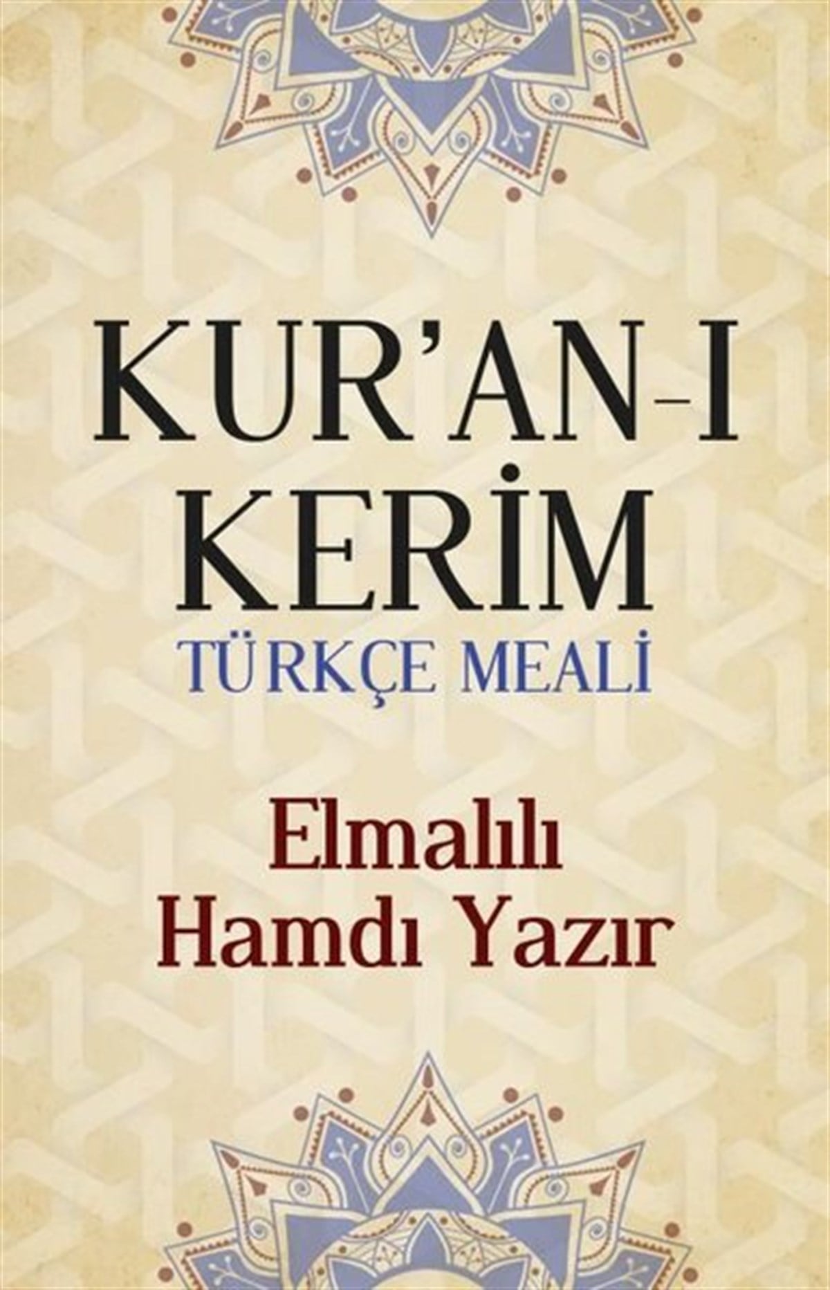 Elmalılı Hamdi Yazırİslami KitaplarKuran'ı Kerim Türkçe Meali