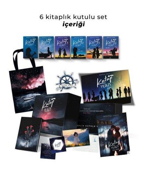 Mehtap FıratAşk Kitapları & Aşk RomanlarıKutup Yıldızı Seti - 6 Kitap Takım Hediyeli Kutu