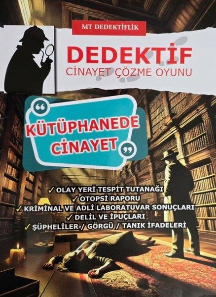 KolektifPolisiye Romanlar & Cinayet RomanlarıKütüphanede Cinayet - Dedektif Cinayet Çözme Oyunu