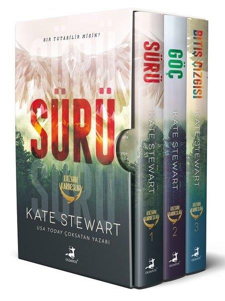 Kate StewartAşk Kitapları & Aşk RomanlarıKuzgun Kardeşliği Serisi Seti - 3 Kitap Takım - Kutulu