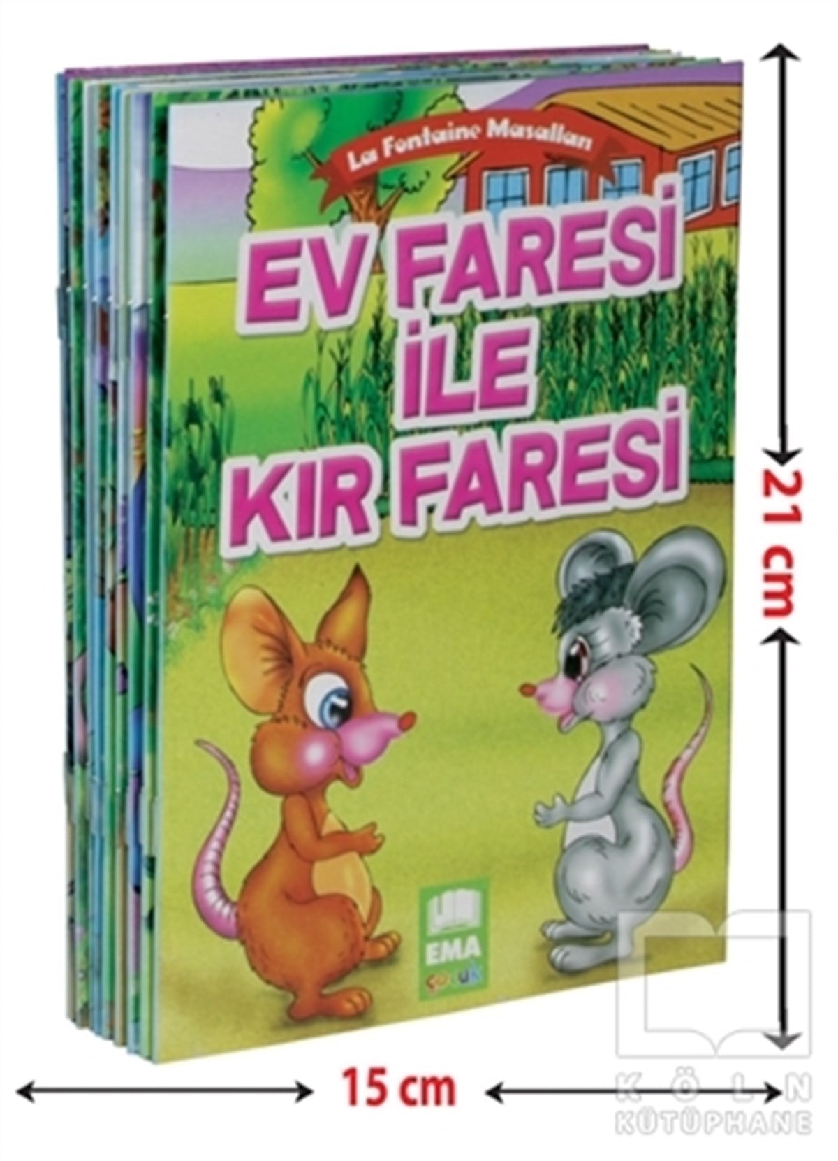 Jean de la FontaineAndereLa Fontaine Masalları (10 Kitap Takım - Küçük Boy)