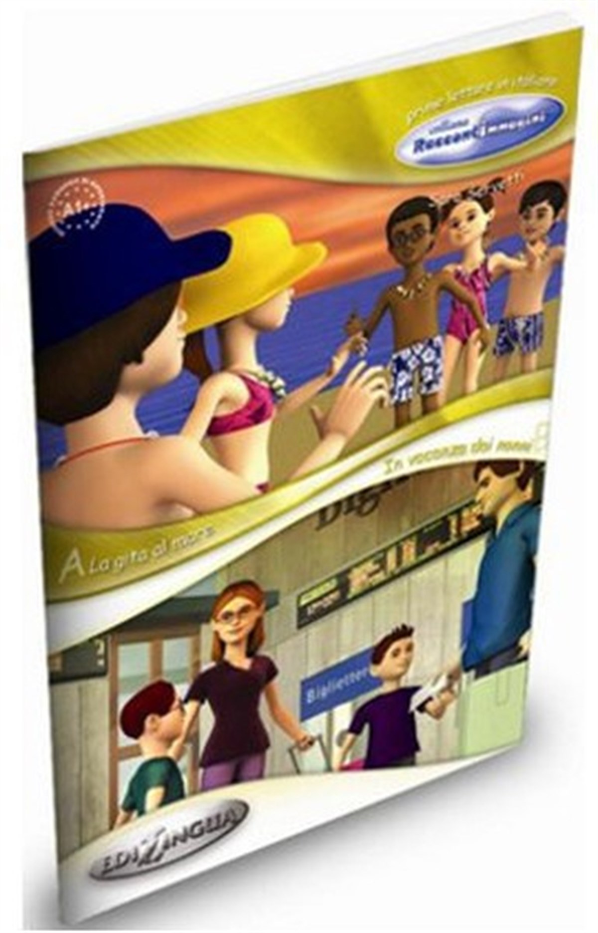 Sara ServettiEğitimLa Gita al Mare - In Vacanza Dai Nonni (İtalyanca Okuma Kitabı 6-11 Yaş) Temel-Üst Seviye (A1+)