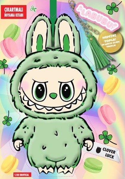 KolektifEgitim Etkinlik KitaplariLabubu Clover Luck Çılgın Koleksiyon - Çıkartmalı Boyama Kitabı