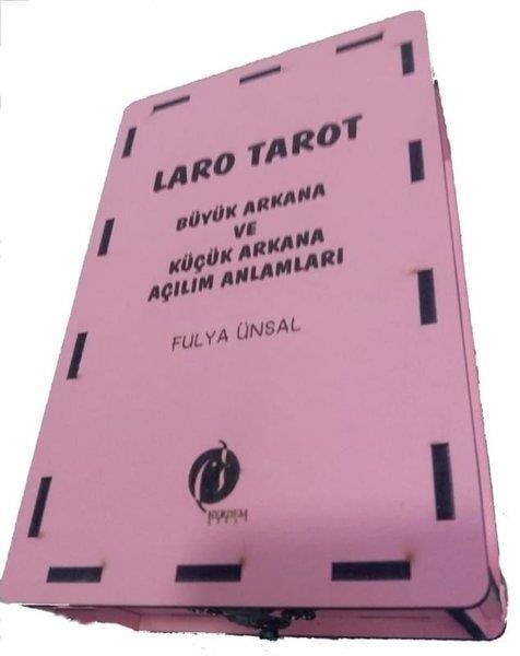 Fulya ÜnsalAstroloji KitaplarıLaro Tarot Büyük Arkana ve Küçük Arkana Açılım Anlamları - 78 Adet Kart - Ağaç Kutu Kapak