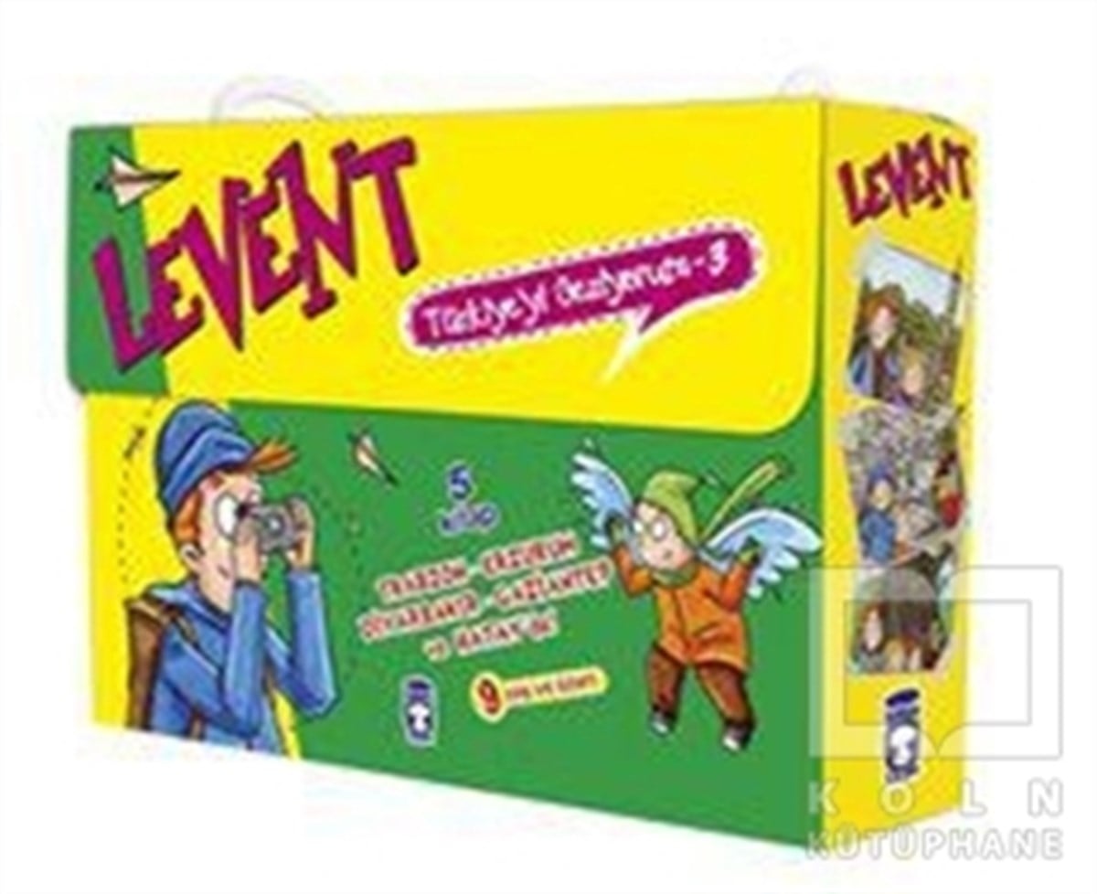 Mustafa OrakçıRoman-ÖyküLevent Türkiye'yi Geziyorum - 3 ( 5 Kitap Set )