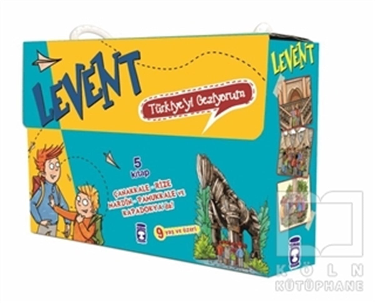 Levent: Türkiye’yi Geziyorum Seti (5 Kitap Takım Kutulu )