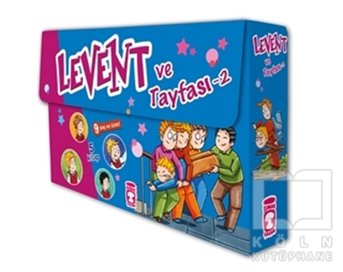 Levent ve Tayfası 2 - 5 Kitap Takım