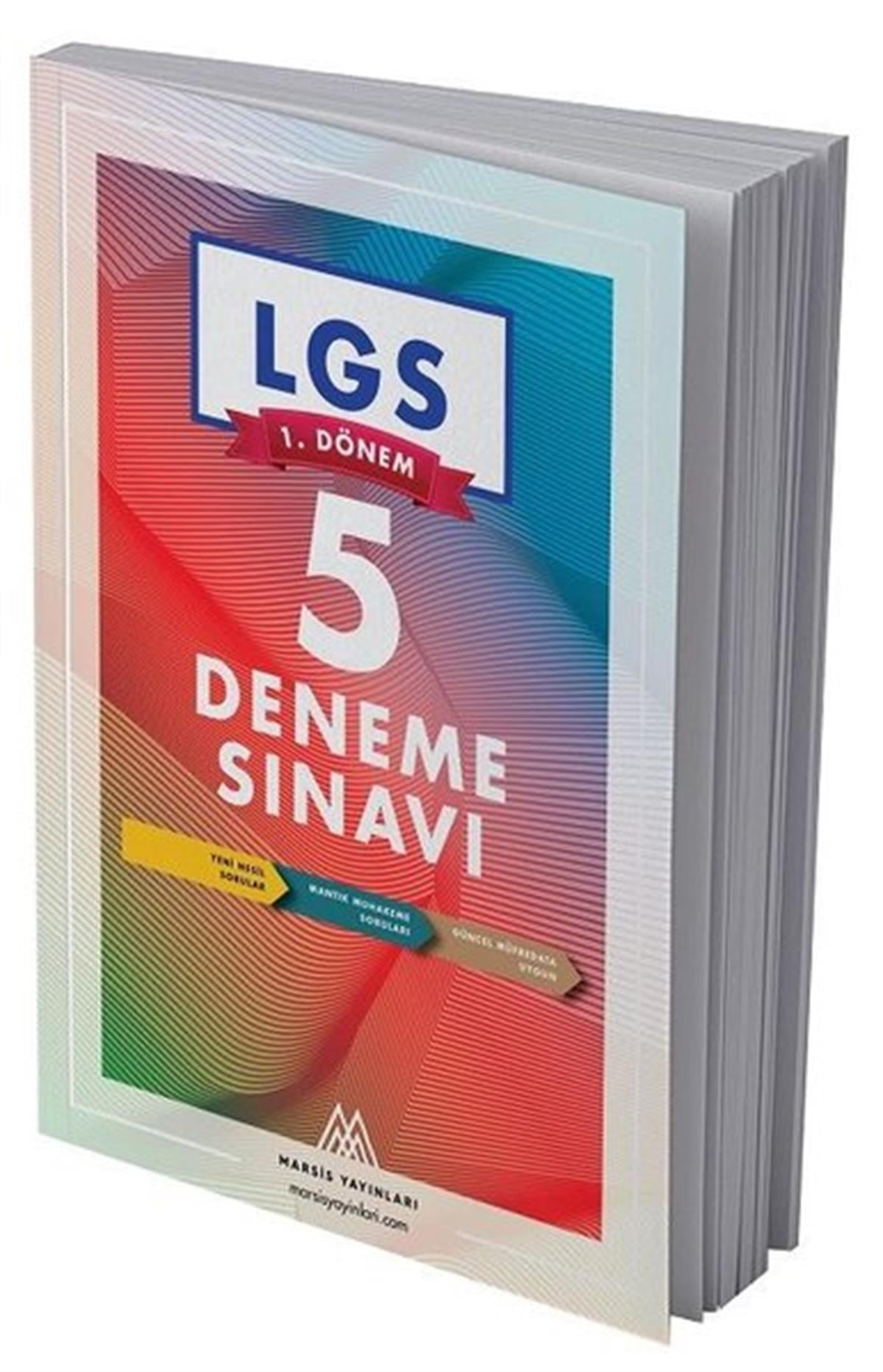 KolektifLGS Tüm DerslerLGS 1. Dönem 5 Deneme Sınavı