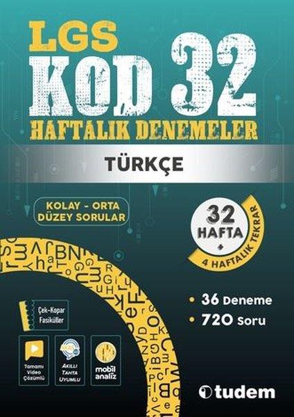 KolektifLGS TürkçeLGS Türkçe Kod 32 - Haftalık Denemeler