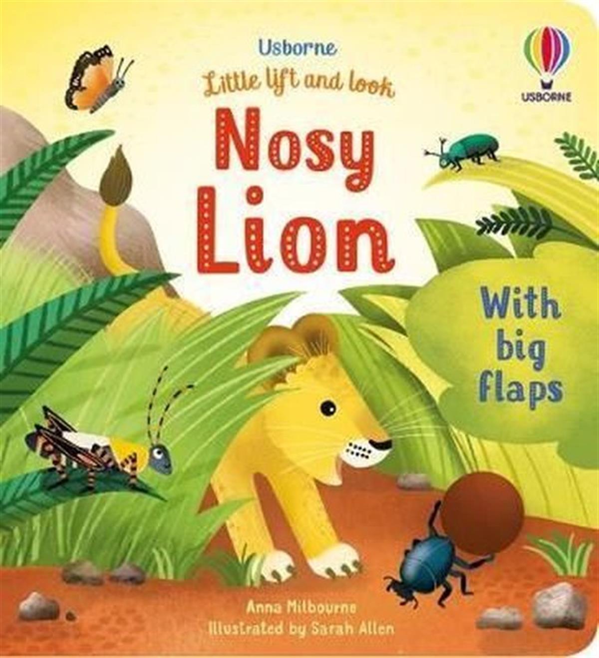 Anna MilbournePreschoolLittle Lift and Look Nosy Lion