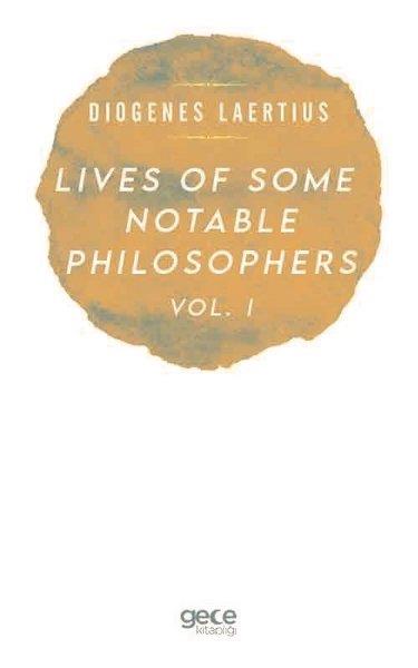 Diogenes LaertiusPhilosophy FictionLives of Some Notable Philosophers Vol - 1