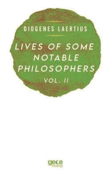 Diogenes LaertiusPhilosophy FictionLives of Some Notable Philosophers Vol - 2