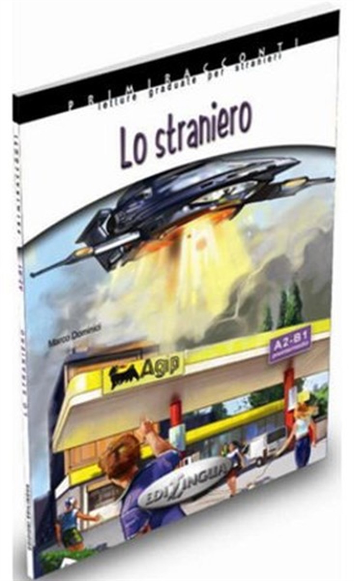 M. DominiciExam BooksLo Straniero + CD - İtalyanca Okuma Kitabı Orta Seviye (A2-B1)