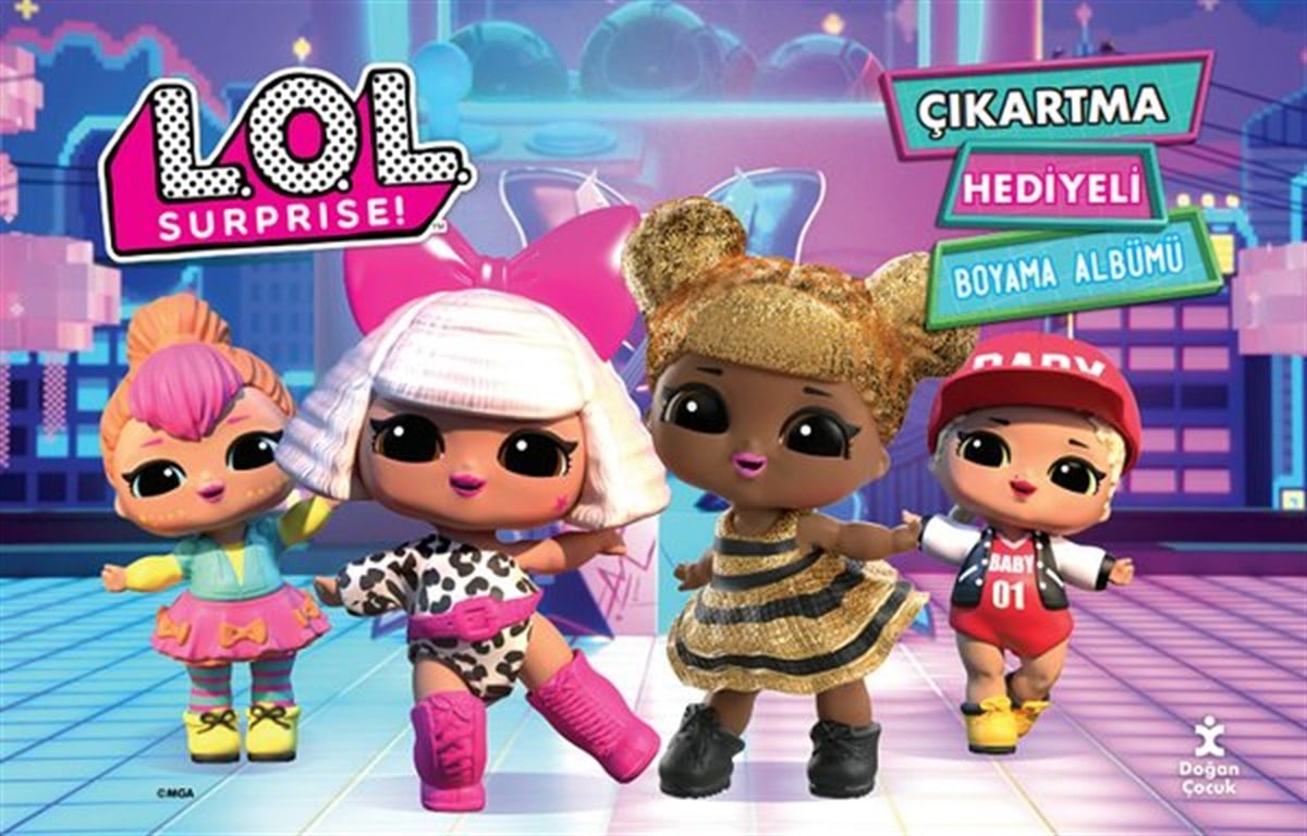 KolektifBoyama KitaplarıLol Surprise! Çıkartma Hediyeli Boyama Albümü