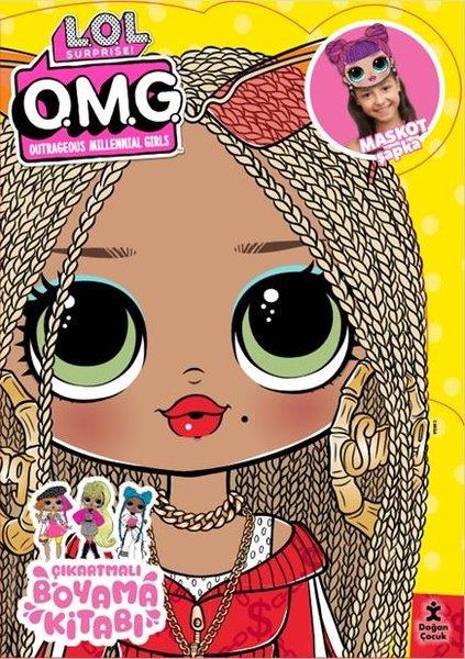 KolektifEgitim Etkinlik KitaplariLol Surprise! O.M.G. Çıkartmalı Boyama Kitabı - Maskot Şapka