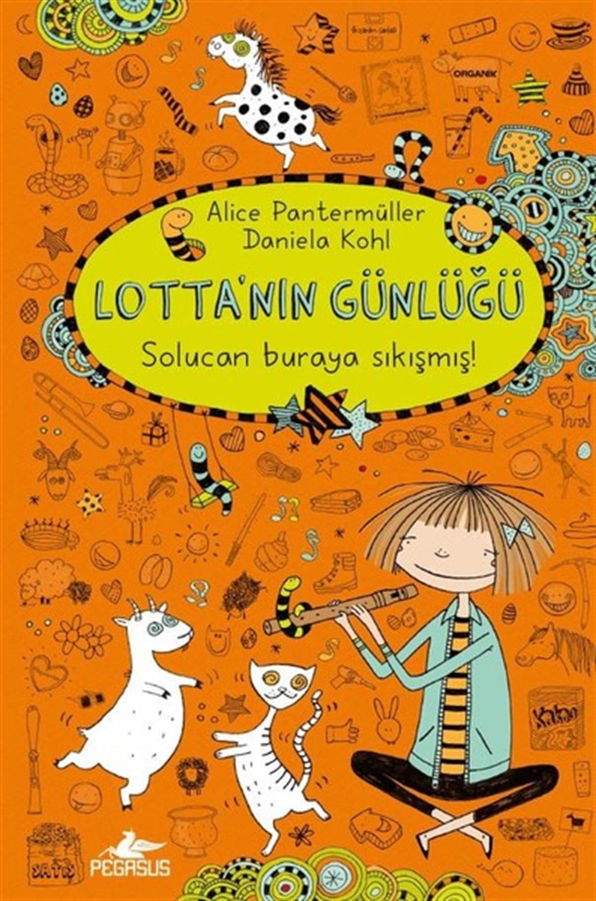 Alice PantermüllerMärchenbücher Lotta'nın Günlüğü-Solucan Buraya Sıkışmış!