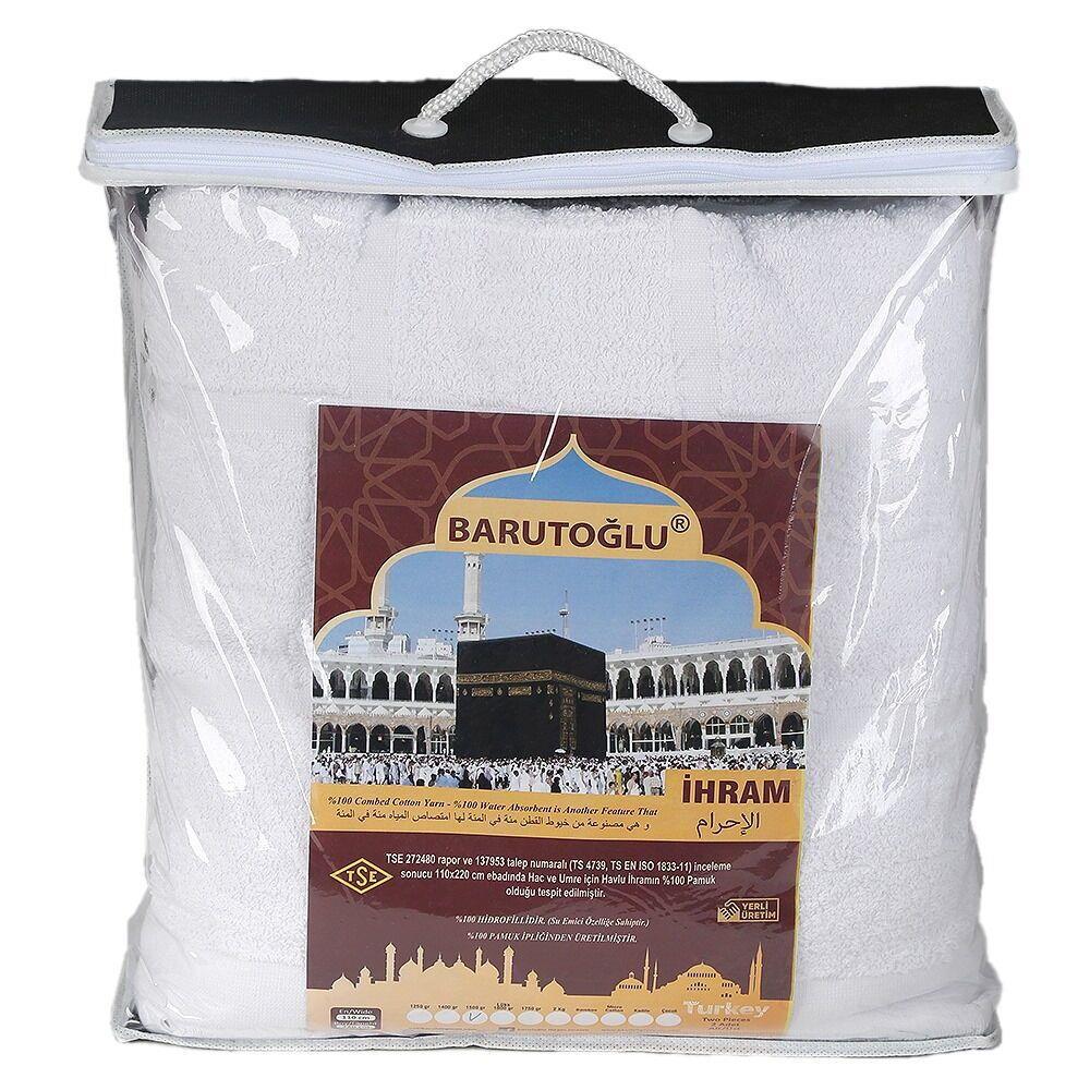 Lux Hac İhramı 110×220 cm Ağırlık: 1400 gr