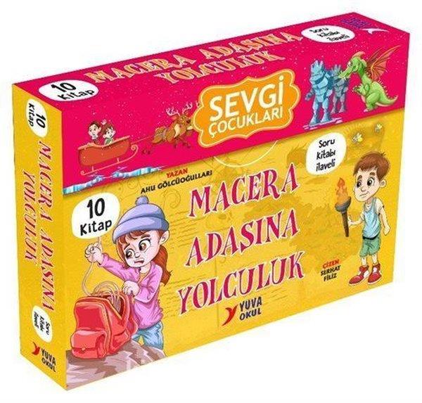 Ahu GölcüoğullarıÇocuk Gençlik RomanlarıMacera Adasına Yolculuk Seti-10 Kitap Takım