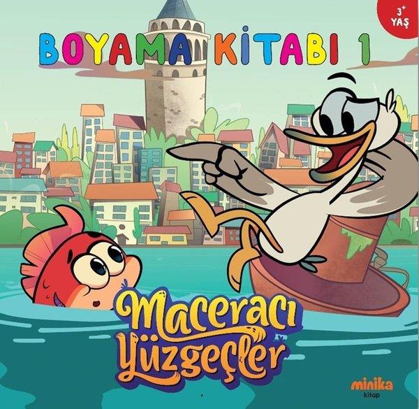KolektifBoyama KitaplarıMaceracı Yüzgeçler Boyama Kitabı 1