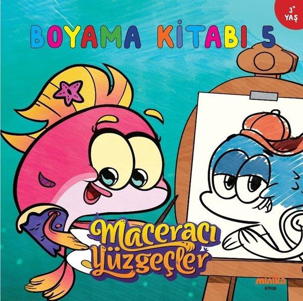 KolektifBoyama KitaplarıMaceracı Yüzgeçler Boyama Kitabı 5