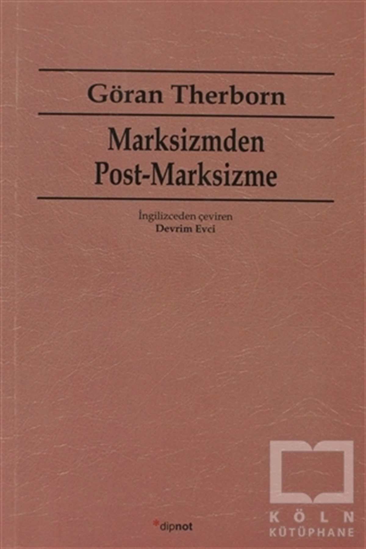 Göran TherbornDiğerMarksizmden Post-Marksizme