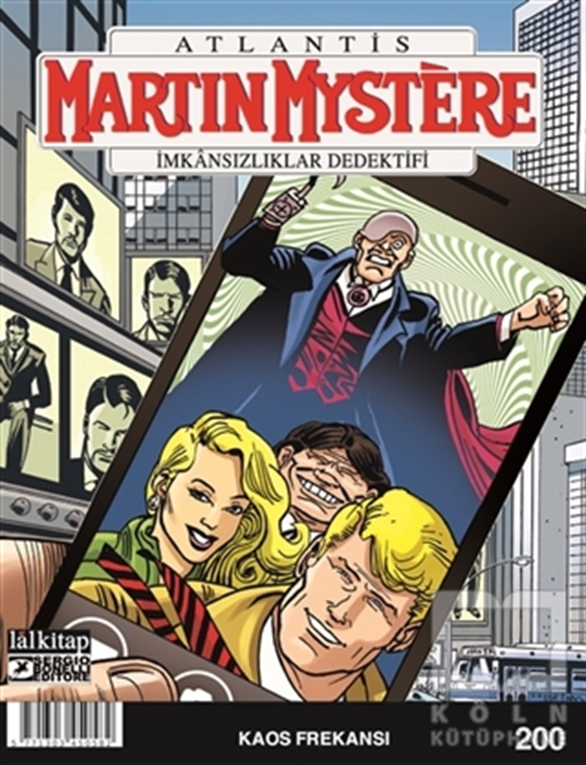 Sergio BadinoComicsMartin Mystere Sayı: 200 - Kaos Frekansı