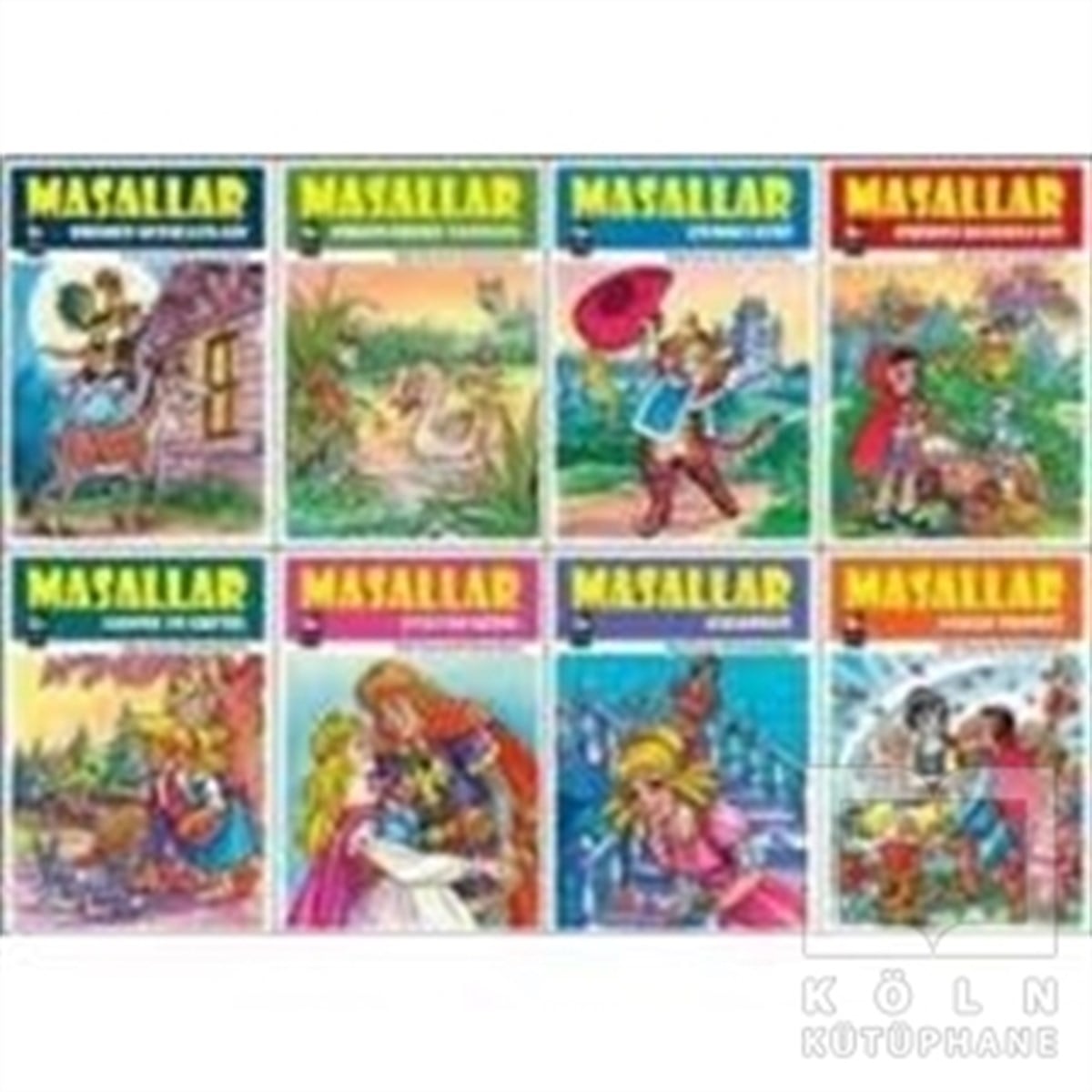 Masallar-8 Kitap Takım