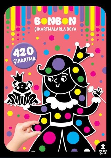 KolektifEgitim Etkinlik KitaplariMasallar - Bonbon Çıkartmalarla Boya - 420 Çıkartma