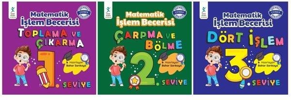 KolektifEtkinlik KitaplarıMatematik İşlem Becerisi Seti - 3 Kitap Takım
