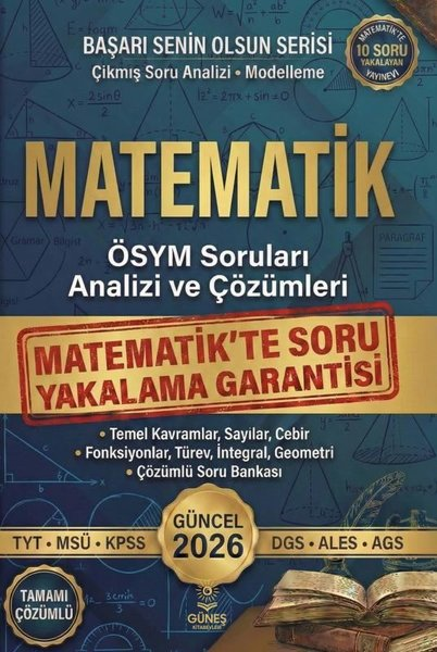 KolektifTYT - AYT MatematikMatematik ÖSYM Soruları Analizi ve Çözümleri 2026 Güncel