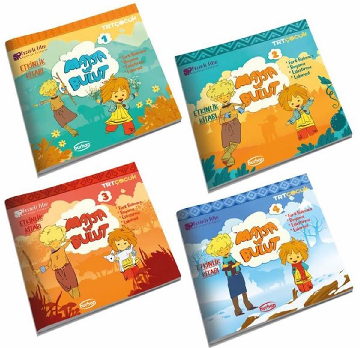 KolektifEtkinlik KitaplarıMaysa ve Bulut Etkinlik Kitapları Seti - 4 Kitap Takım