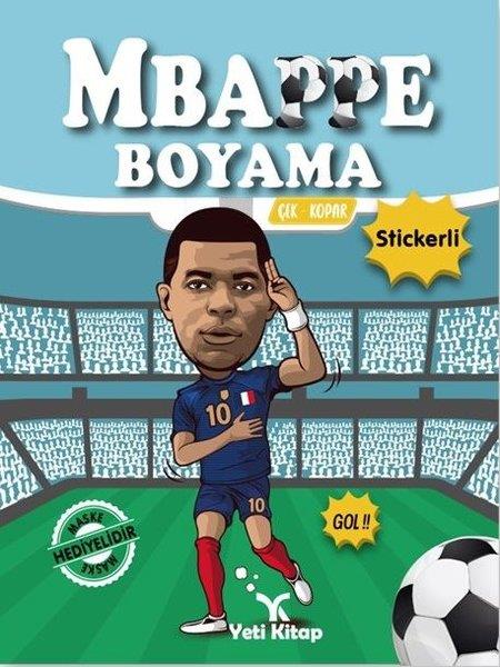 KolektifBoyama KitaplarıMbappe Boyama - Çek Kopar Stickerli