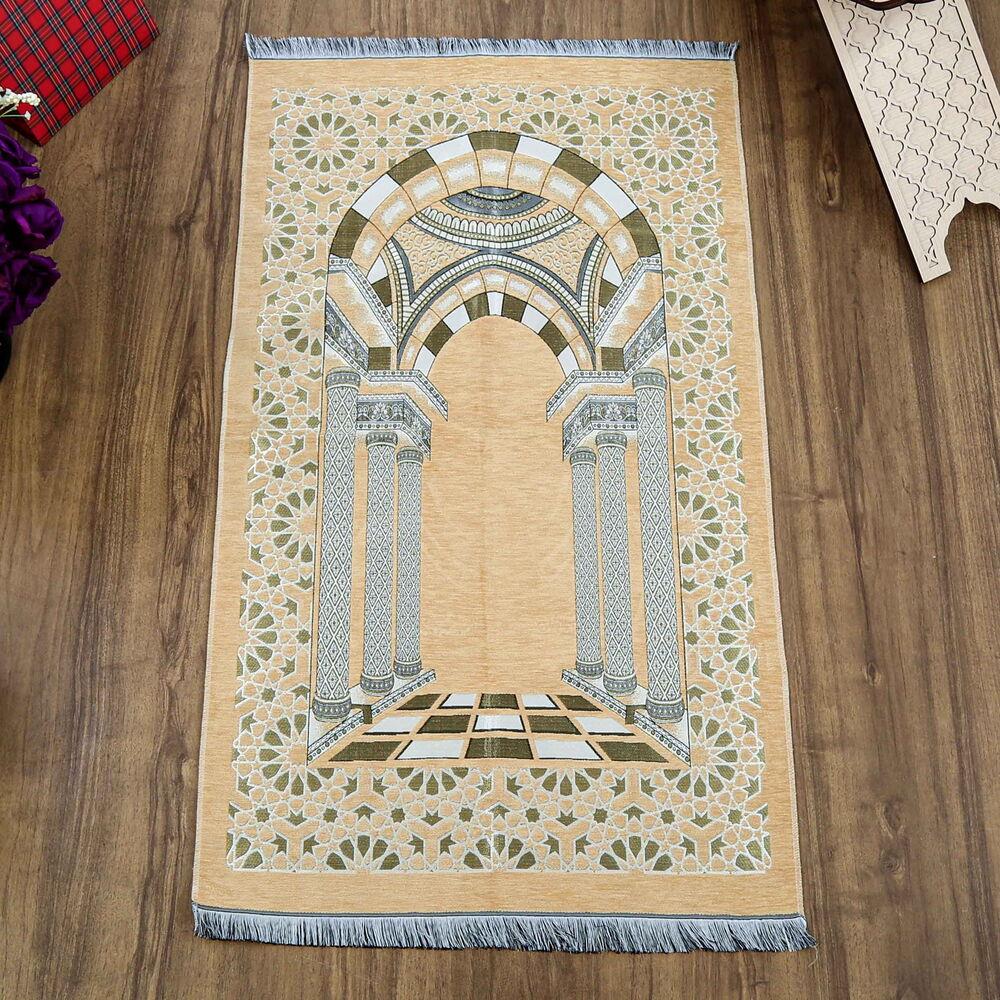 Medine Lüks Şönil Seccade Vizon (66x116cm) 520 gr