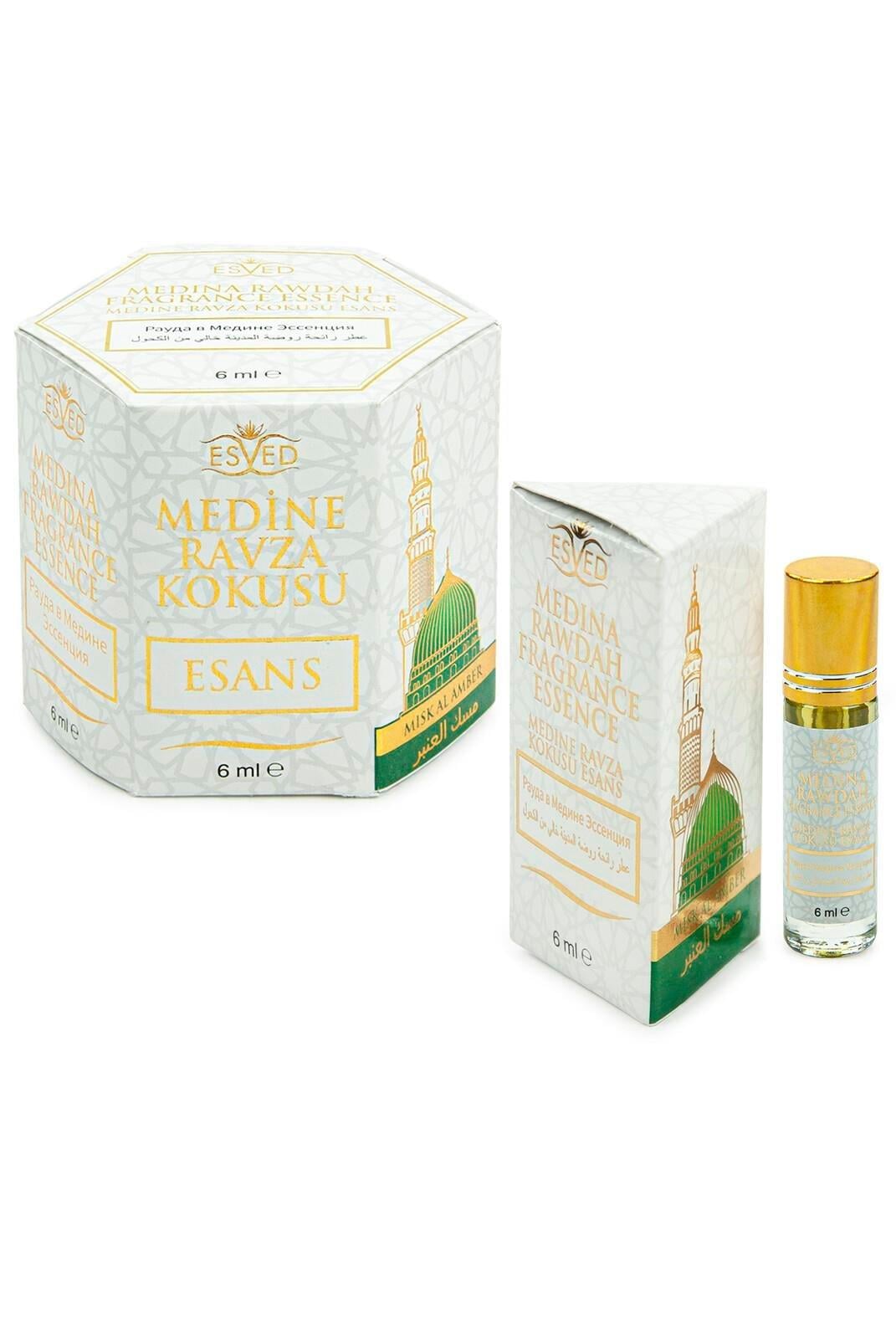 Medine Ravza Kokusu Alkolsüz Koku Esansı 6 ml (6 Adet Set)