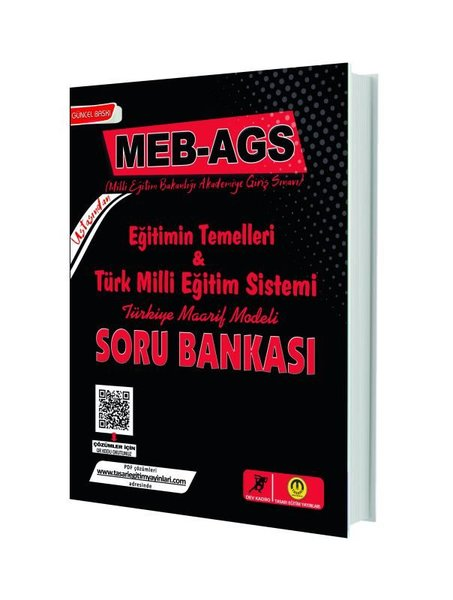 KolektifDiger Sinavlara HazirlikMEG AGS Dev Kadro Eğitimin Temelleri Türk Milli Eğitim Sistemi Çözümlü Soru Bankası