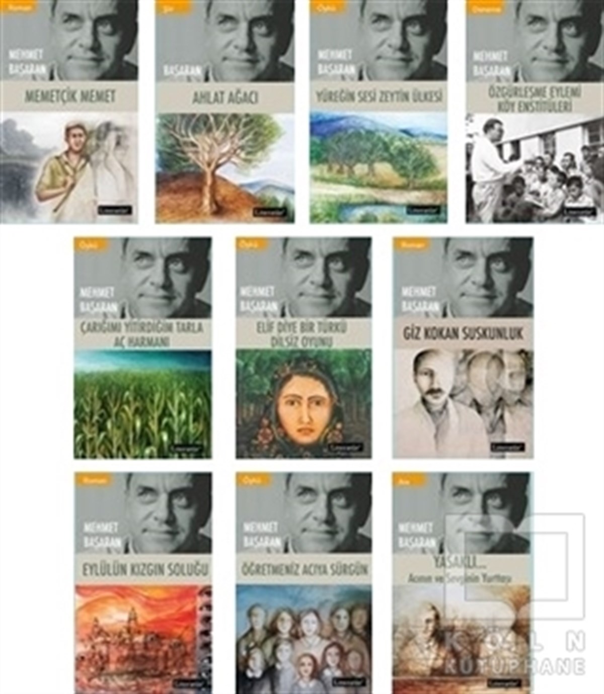 Mehmet BaşaranTürkische RomaneMehmet Başaran Kitaplığı Seti (10 KitapTakım)