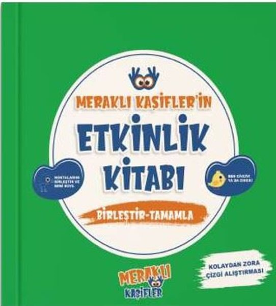KolektifEgitim Etkinlik KitaplariMeraklı Kaşifler'in Etkinlik Kitabı Birleştir - Tamamla