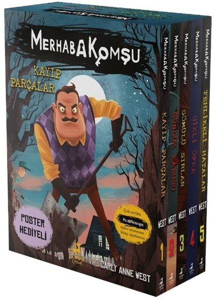 Carly Anne WestÇocuk Gençlik RomanlarıMerhaba Komşu Seti - 5 Kitap Takım - Kutulu