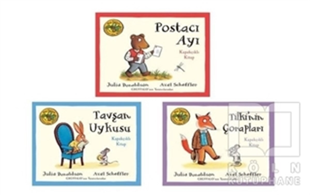 Julia DonaldsonÇocuk Hikaye KitaplarıMeşe Palamudu Ormanı’ndan Hikayeler Seti-3 Kitap Takım