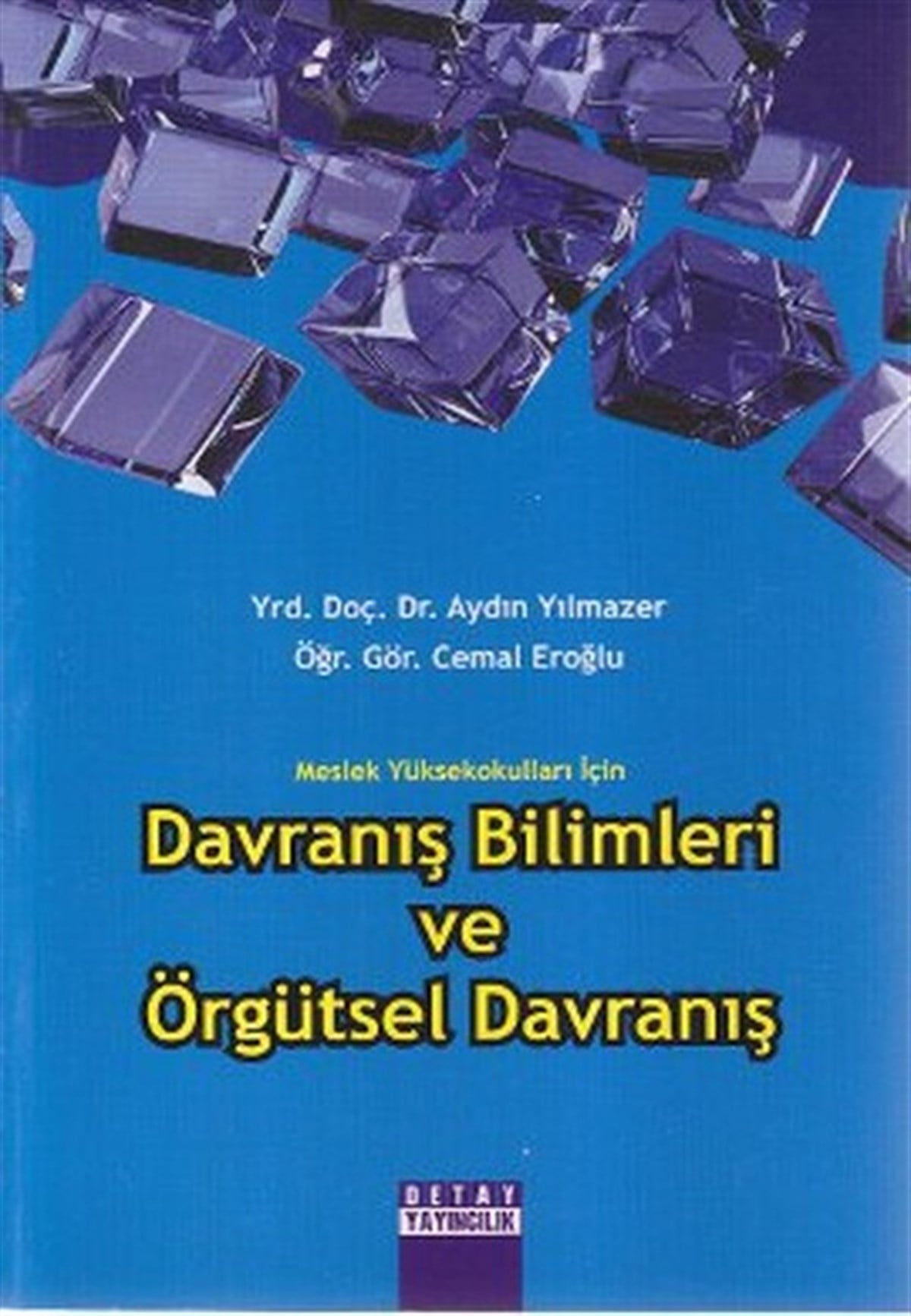 Aydın YılmazerEğitimMeslek Yüksekokulları İçin Davranış Bilimleri ve Örgütsel Davranış