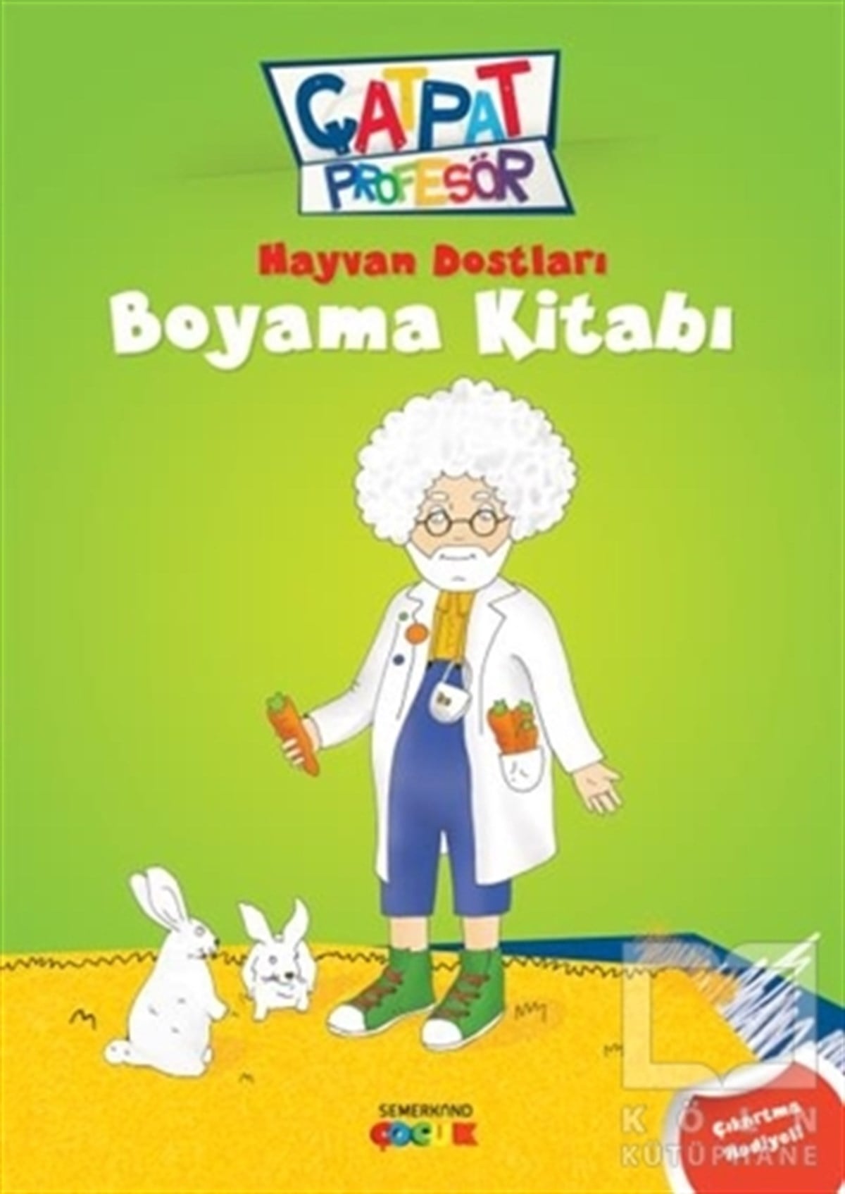 KolektifBoyama KitaplarıMeslekler Boyama Kitabı - Çatpat Profesör